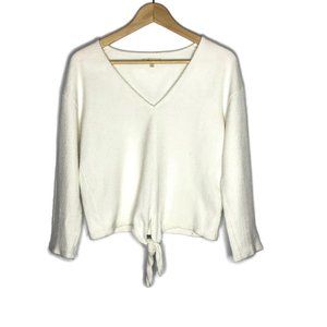 Madewell Tie Front Top